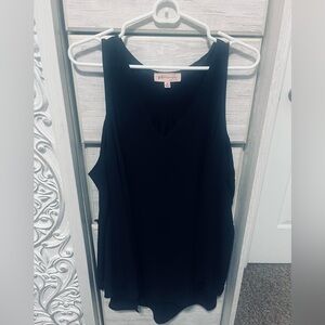 Philosophy long sleeve (shoulder cut out) light weight flowy top.